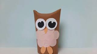 DIY uiltje knutselen🦉 [upl. by Mohsen]