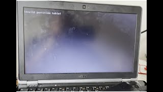 Fixing Invalid Partition Table issue [upl. by Sankaran414]