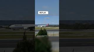 Tarmac takeoff Runway disintegrates on takeoff in Perth Australia [upl. by Arhna637]