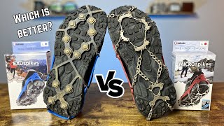 Kahtoola Microspikes vs EXOspikes  Which do you need [upl. by Adel]