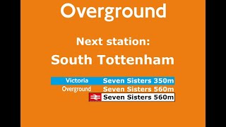 London Overground announcements Gospel OakBarking Riverside GOBLIN by Emma Hignet [upl. by Velasco15]