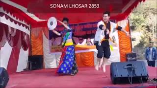 Aapata gangdan selo song with dance SONAM LHOSAR 2853 Ftsubash lama [upl. by Alvarez]