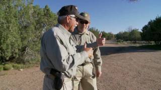 Stance Handgun Tip  Gunsite Academy Firearms Training [upl. by Mccartan930]