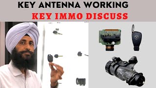 KEY IMMO  KEY ANTENNA WORKING  key immobilizer antenna [upl. by Bloch]