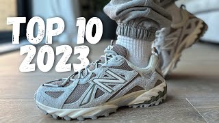 Top 10 NEW BALANCE Sneakers For 2023 [upl. by Ardnasxela912]