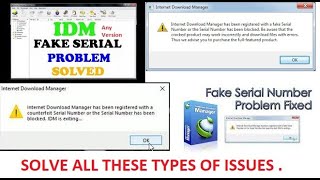 HOW TO DISABLE IDM FAKE REGISTRATION POP UP [upl. by Anadal]