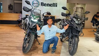 Benelli Trk 502 Vs Trk 502X Comparison Touring Bike 2024 [upl. by Belamy270]