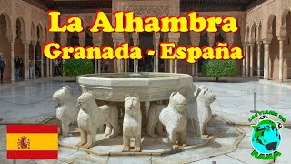 LA ALHAMBRA  Granada España 2024 🇪🇸⛲ [upl. by Atoked]