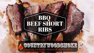 How to BBQ Beef Short Ribs on the Traeger Timberline [upl. by Cavit]