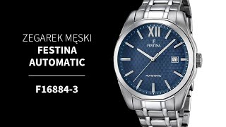 Zegarek Festina Automatic F168843  Zegarowniapl [upl. by Ylevol]