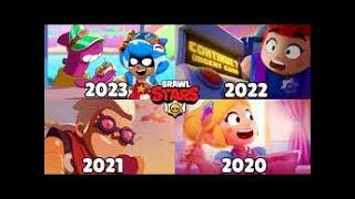 Todas las animaciones de Brawl Stars 20182024 [upl. by Anelehs]