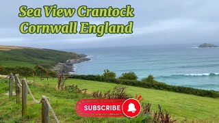 Travel  Crantock Sea View Cornwall England 🏴󠁧󠁢󠁥󠁮󠁧󠁿 [upl. by Vilhelmina]