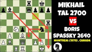 Boris Spassky vs Mikhail Tal  Montreal 1979 Canada [upl. by Nadia]