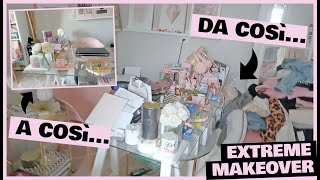 TRASFORMO IL MIO STUDIO EXTREME MAKEOVER DISORDINE E TOUR [upl. by Anahsahs137]