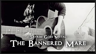 The Bannered Mare  Guitar Music Video Skyrim Goes Metal by Jeremy Soule [upl. by Thanos]