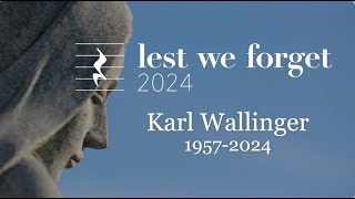 LWF2024  Karl Wallinger  quotShes The Onequot [upl. by Aric]