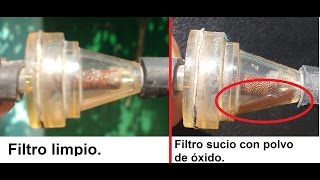 Como Instalar filtro de gasolina magnético para moto el mejor filtro [upl. by Kiersten]