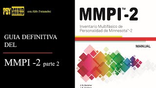 MMPI 2  GUIA DEFINITVA  PARTE 2 ESCALA CONTENIDO Y SUPLEMENTARIA [upl. by Pickford]