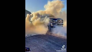 67 Cummins INSANE BURNOUT truck diesel automobile cummins dieselengine [upl. by Akino]