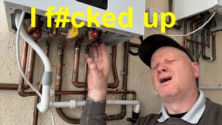 WORST GAS BOILER TO INSTALL IN THE UK  GlowWorm Micracom combination boiler part 1 [upl. by Worth]