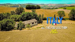 02 What 50k bought me in Italy Farmhouse with land [upl. by Ivetts]