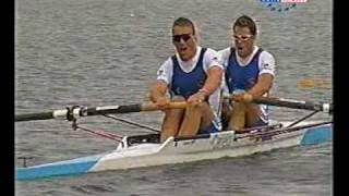 Matt Pinsent and James Cracknell at Lucerne World Cup 2002mpg [upl. by Roid]