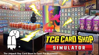 Lets Play TCG Card Shop Simulator Ep4 We Got Our First Ghost Card [upl. by Jelene909]