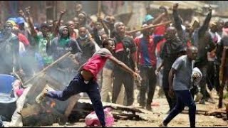 ANYANG NYONGO TROUBLED KISUMU RESIDENTS PUTS STREETS IN A STAND STILL AS THEY DEMONSTRATE [upl. by Ardnovahs625]