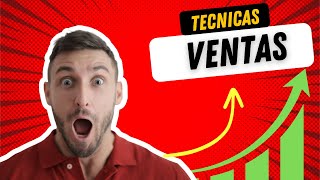 Tecnicas sencillas para Subir tus ventas [upl. by Sorilda]