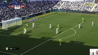 Leeds vs Norwich City  EFL Championship 2324  Highlights PES 21 [upl. by Reeves]