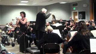 Hummel Trumpet Concerto 1st Movement Natalie Fuller Soloist [upl. by Nave]