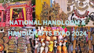 NATIONAL HANDLOOM amp HANDICRAFTS EXPO 2024 AT THIRUVANMIYUR  Kd vlogs [upl. by Aynotahs]