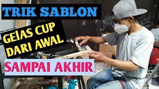 CARA SABLON GELAS CUP [upl. by Eilliw]