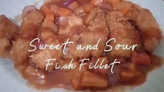 Paano magluto Ng Sweet Sour Fish Fillet [upl. by Elleinnod]