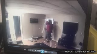 Video shows Kentucky homeowner shoot at intruders [upl. by Botti]