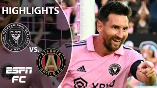 HIGHLIGHTS from Lionel Messi’s first start for Inter Miami vs Atlanta United  ESPN FC [upl. by Yona263]