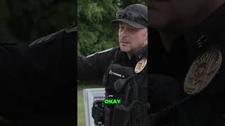 Patty Mayo Confronts Situation at the Front Door 🚪👮‍♂️ cops pattymayo funny viral comedyclips [upl. by Lenrow]