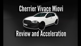 Cherrier Vivace Miovi  Car Review and Acceleration  BeamNG [upl. by Stromberg]