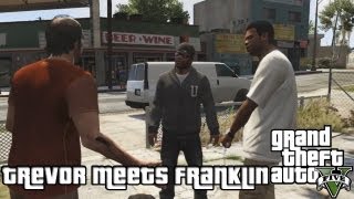 GTAV  Trevor meets Franklin [upl. by Sadirah19]