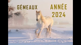 GEMEAUX ♊ ANNEE 2024  Signatures documentscontrats Actions rapides Réussite Triomphe Honneurs [upl. by Lytle921]