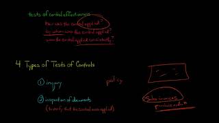 4 Types of Tests of Controls [upl. by Rumpf]