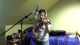 Wake Me Up Violin Cover  Avicii  Nathan Hutson [upl. by Vogeley]