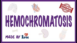 Hemochromatosis  Iron Physiology [upl. by Sussman870]