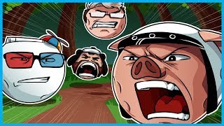 DESTROYING EVERYONE INCLUDING MY OWN DESK  Mini Golf Funny Moments Golf It Rage [upl. by Viscardi280]