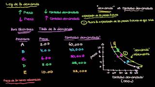 Cambios esperados en el precio futuro y la demanda [upl. by Ayotel]