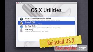 Hướng dẫn cài Mac OS X 108 Mountain Lion [upl. by Gilbye782]