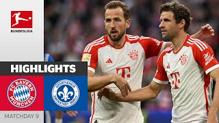 Bayern Munchen vs SV Darmstadt 98 Bundesliga Football SCORE PLSN 69 [upl. by Yrebmik]