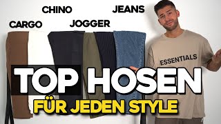 TOP HOSEN  CHINO CARGO JEANS JOGGER  Für jeden Style  Kosta Williams [upl. by Weisman]