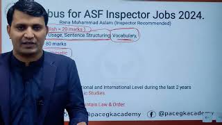 How to Prepare Inspector ASF assistant director Airport Security Force ASF  ASF Jobs 2024 [upl. by Anisamot]