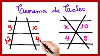 Teorema de Tales  Video 2 de 3  Geometría y trigonometría  Vitual [upl. by Richman580]